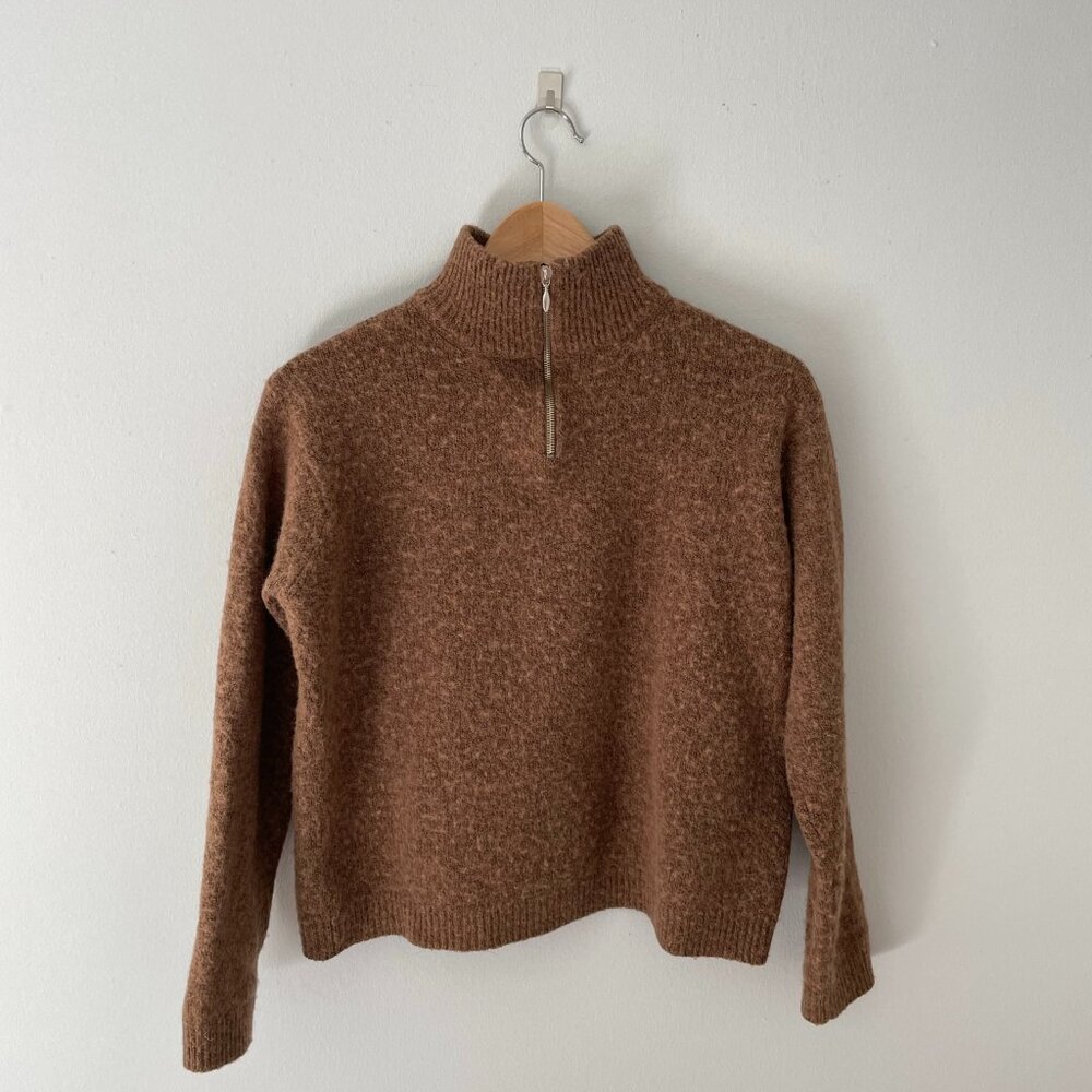 Quarter Zip Sweater Old Navy Wool Blend